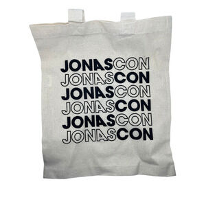 Jonas Brothers “Jonas Con” 3/23/25 NJ Limited Edition Tote Bag (No Lanyard)